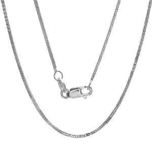   Necklace (16 Inch Length x 0.80 MM Width) with Lobster Lock Clasp