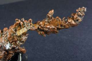 Native Copper Crystallized, Quincy Mine, Michigan  