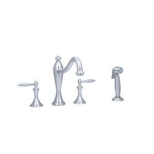  Santec Lear Kitchen faucet with side spray   2546LA10 