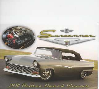   Grand National Roadster Show 1956 Ford Convertible Suncammer info card