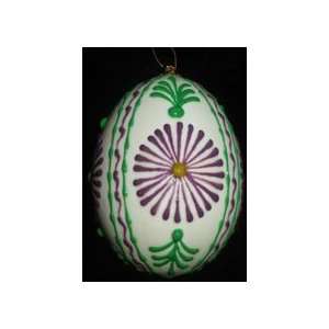  Purple/Green Drop and Pull Pysanka