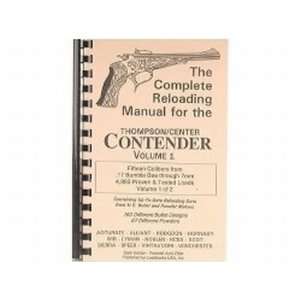   Center Contender Pistol Reloading Manual 8760