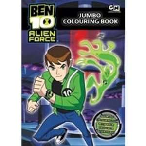  Ben 10 Alien Force Jumbo Colouring Book Toys & Games