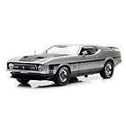 Sun Star 1971 Ford Mustang Mach I Silver Scale 118 3607 Die Cast New 