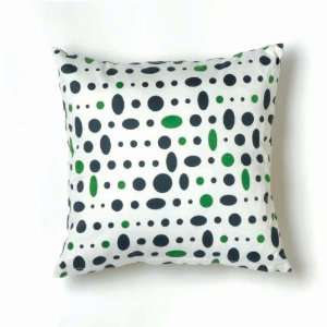  Twinkle Living Small Dot Cosmic Pillow   Navy, Green on 