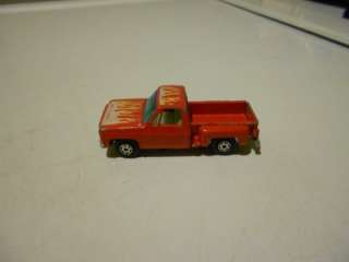 Vintage Yatming  Chevy Stepside Pick Up  Hot Flames  