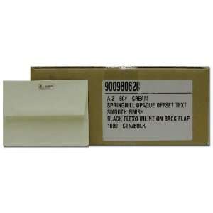  envelope A2 4 3/8x5 3/4, cream,60#, SFI, (1,000 pack 