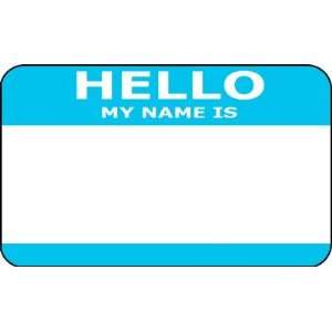  Hello My Name Is graffiti id card badge Sticker Badge 