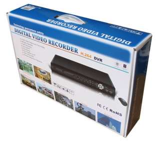 4CH D1 H.264 HD CIF Standalone DVR Recorder For CCTV Camera 