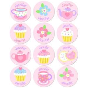  Best Quality TeaParty Personalized Stickers By Olive Kids 