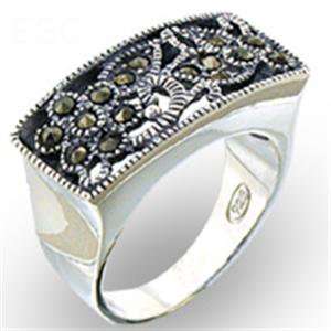  Jewelry Vintage Fairy Tale Marcasite Ring SZ 7 Jewelry