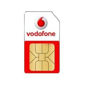    Vodafone Original Italian Sim Card (Eur 10 Credit) Electronics