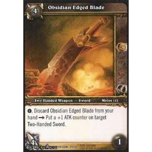  Obsidian Edged Blade (World of Warcraft   Molten Core Raid 