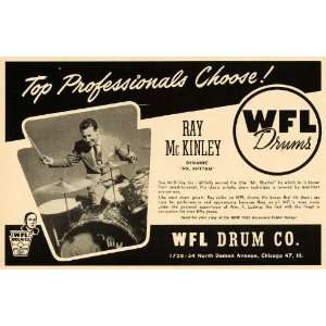   McKinley Jazz Big Band Percussion   Original Print Ad