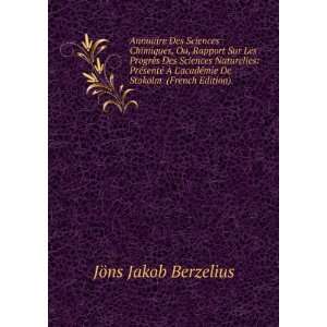   Stokolm (French Edition) JÃ¶ns Jakob Berzelius  Books
