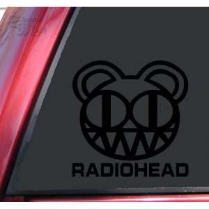  RADIOHEAD Vinyl Decal Sticker   Black Automotive