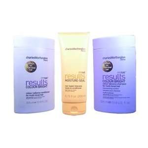  CHARLES WORTHINGTON Results Colour Bright Hair Care Kit w 