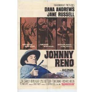  Johnny Reno (1966) 27 x 40 Movie Poster Style A