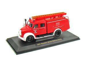 Yat Ming 1/43 Magirus Deutz Fire Truck RED & WHITE  