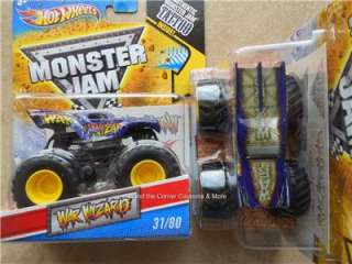 2011 HOT WHEELS Monster Jam truck #31 WAR WIZARD 1/64  