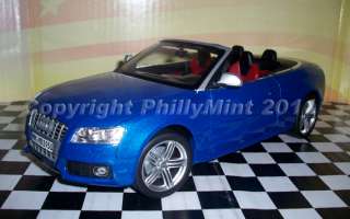 NEW   Norev 2009 Audi S5 Cabriolet Convertible 118th Scale  