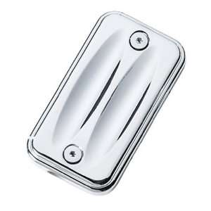   Motorcycles Chrome Wide Groove Master Cylinder Cover   pt# 2875243