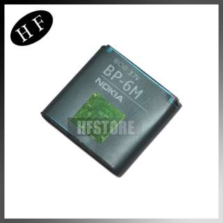 Battery For Nokia N73 N93 N77 6151 6280 9300 BP 6M  