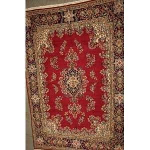  9x13 Hand Knotted KERMAN Persian Rug   96x135