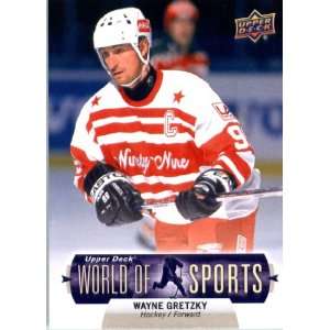 2011 Upper Deck World of Sports Card (ShortPrint) #368 Wayne Gretzky 