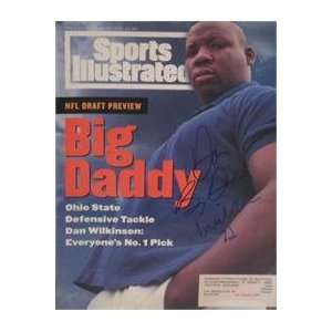  Dan Wilkinson Big Daddy autographed Sports Illustrated 