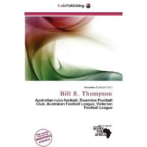    Bill R. Thompson (9786200832306) Barnabas Cristóbal Books