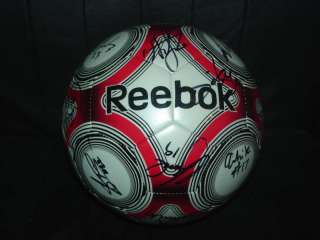 Toronto FC MLS Team Autographed Reebok Soccer Ball 2010 COA  