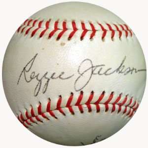  Autographed Reggie Jackson Baseball   PCL Vintage PSA DNA 