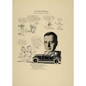  1923 Print Charles R. Bixby Durant Car Stocks Chicago 
