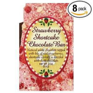 Traverse Bay Confections Shortcake Bar, Strawberry, 3 Ounce (Pack of 
