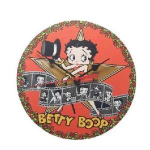  Betty Boop Movie Star Wooden Wall Clock *SALE*