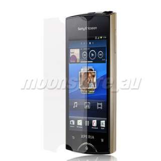 METEOR HARD RUBBER BACK CASE COVER FOR SONY ERICSSON XPERIA RAY ST18i 