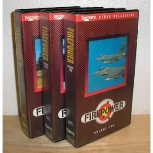  Fire Power Three Volume VHS Collection 
