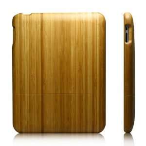  White Handcrafted Wood Shell Case with stand for iPad 