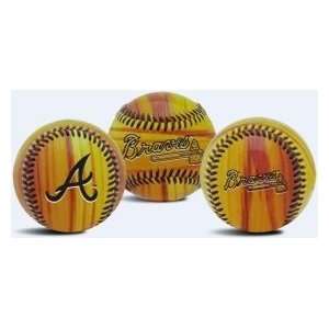 Atlanta Braves Wood Grain Baseball Sports Collectibles