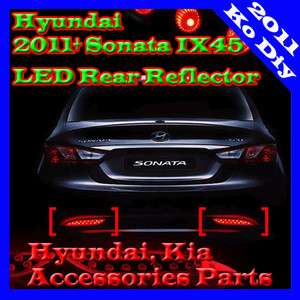 2011+ Hyundai Sonata YF IX45 Premium LED Rear Bumper Reflector 1set 