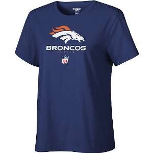   Broncos Womens Plus Size Team Lockup T Shirt