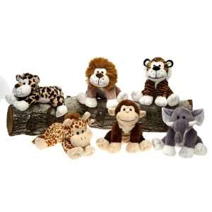  8 6 Assorted Whimsical Jungle Animals Case Pack 24 Toys & Games