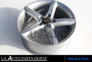 NEW 18x8.0 Wheels Rims with Central Caps Fit AUDI RS6/RS4/A4/A5/S4 