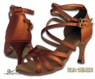 Lady Ballroom Salsa Latin Dance Shoes us 9 HGB 2051  