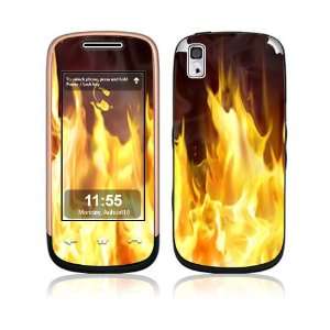 Samsung Instinct S30 Deca Vinyl Skin   Furious Fire