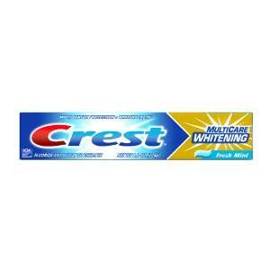  Crest Toothpaste Multicare Whitening Formula Fresh Mint 