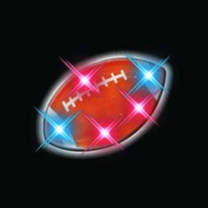  Football Flashing Blinking Light Up Body Lights Pins (25 