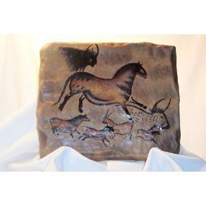  Galloping Mare   Dawn of Man Series Stone Tablet 