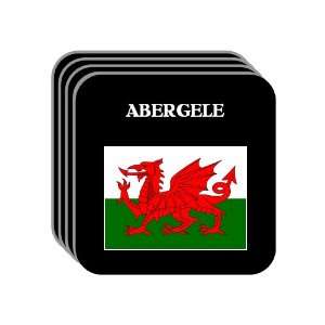  Wales   ABERGELE Set of 4 Mini Mousepad Coasters 